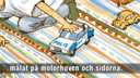 Bild för programmet Läs-med-sagor : Här kommer polisbilen