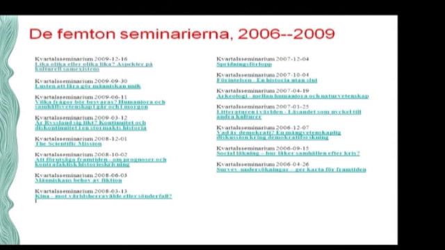 UR Samtiden - Cykliska förlopp : Inledning