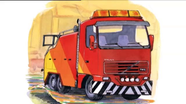 En saga för dig : Här kommer bärgningsbilen