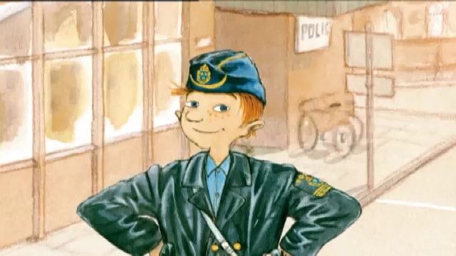 En saga för dig : Här kommer polisbilen