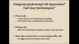 UR Samtiden - Depression och mani : Psykoterapi vid depression