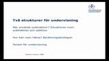 UR Samtiden - Matematik i kubik : Undervisning som gör skillnad