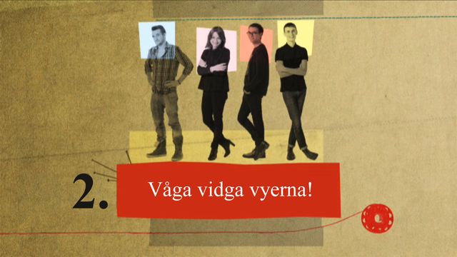 Blod, svett och trådar : Våga vidga vyerna