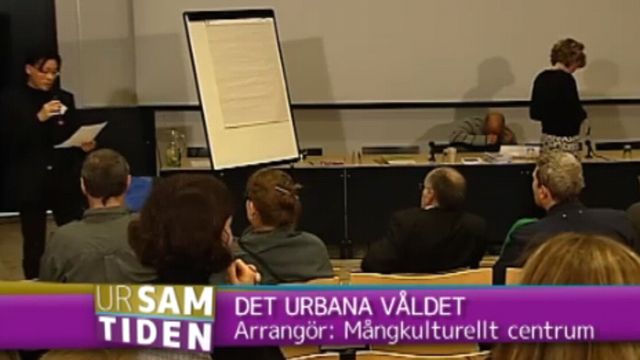 UR Samtiden - Det urbana våldet : Avslutning