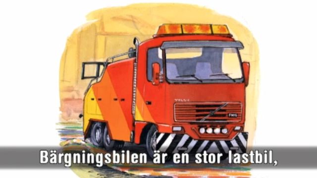 Läs-med-sagor : Här kommer bärgningsbilen