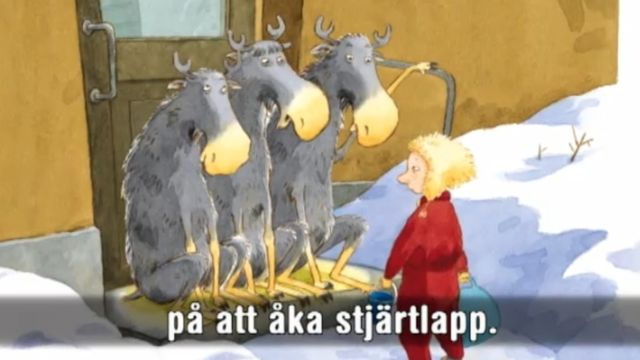 Läs-med-sagor : Gittan och älgbrorsorna