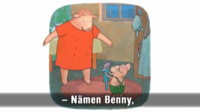 Läs-med-sagor : Nämen Benny