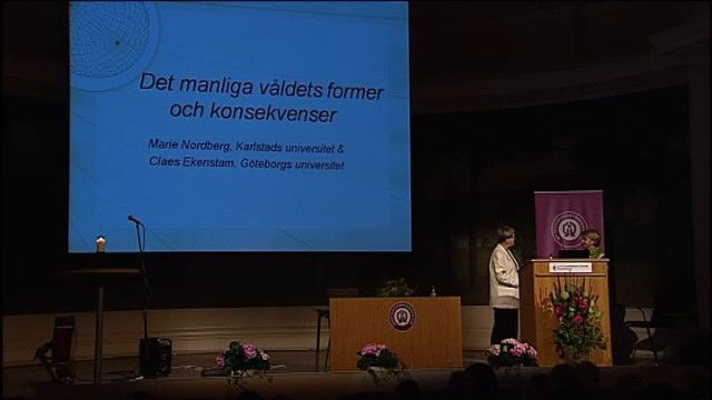 UR Samtiden - Internationella brottsofferdagen : Det manliga våldet