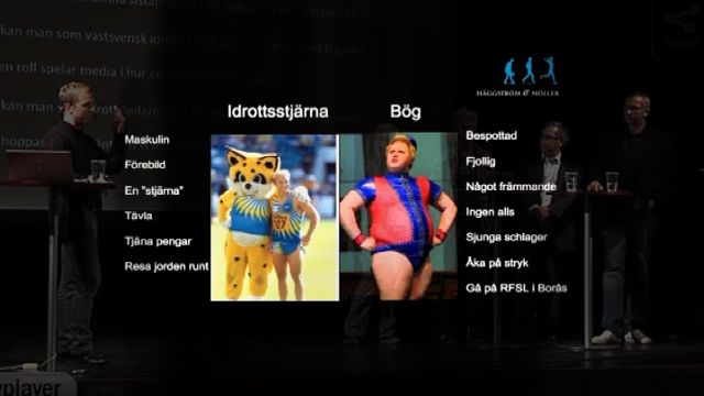 UR Samtiden - Bögjävlar och guldmedaljer : Föreläsning