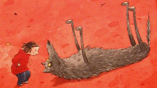 Småsagor - somaliska : Gittan och gråvargarna