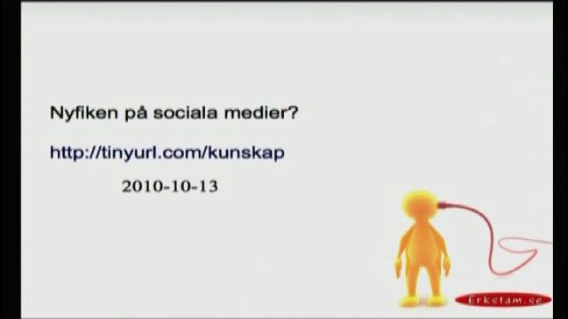 UR Samtiden - Tillgänglighet i tiden : Sociala mediers betydelse