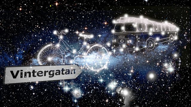 Himlagrisar och stjärnkastruller : Vintergatan