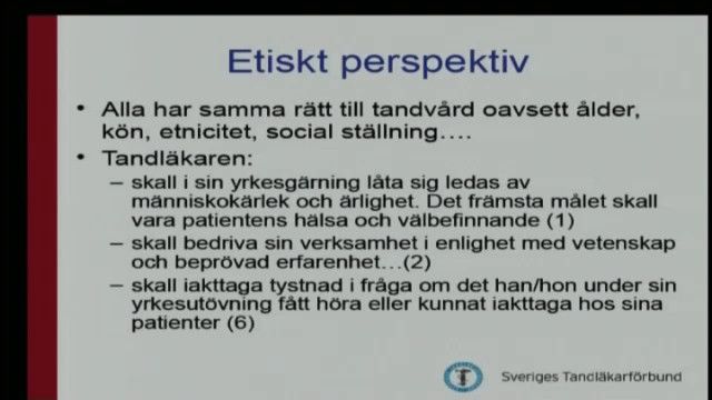 UR Samtiden - Rätt till vård : Munnen är också en del av kroppen.