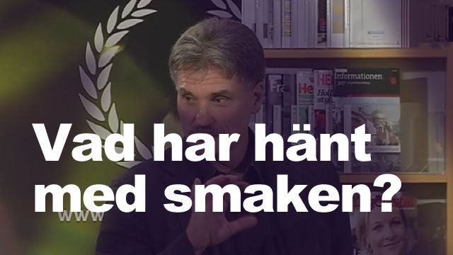 UR Samtiden - Den goda smakens historia