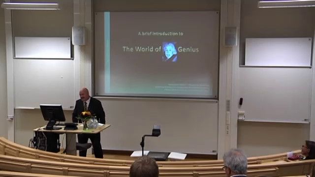UR Samtiden - Installationsföreläsningar i Jönköping : Geniernas värld