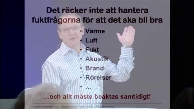 UR Samtiden - Lundaforskare föreläser : Så undviker man fukt i hus