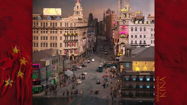 Bildningsbyrån - Kina : Shanghai - 100 stormiga år