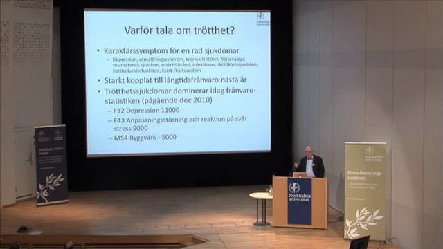UR Samtiden - Stress och sömn : Trötthet - hjärnans stoppsignal