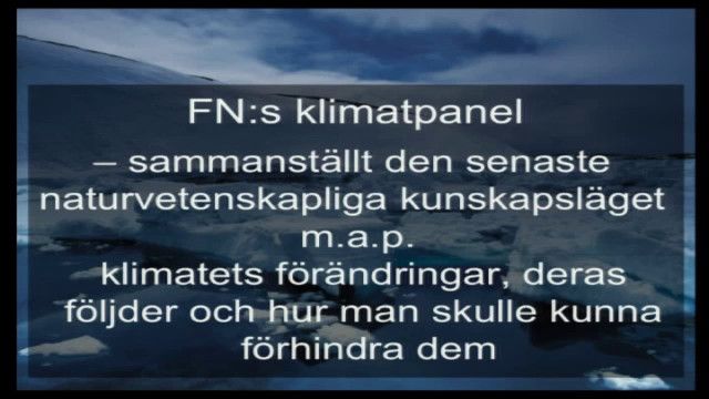 UR Samtiden - Jordens klimat : Människans påverkan på klimatet
