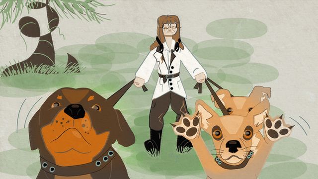 Moderna spökhistorier - romani chib/lovari : Hundpensionatet