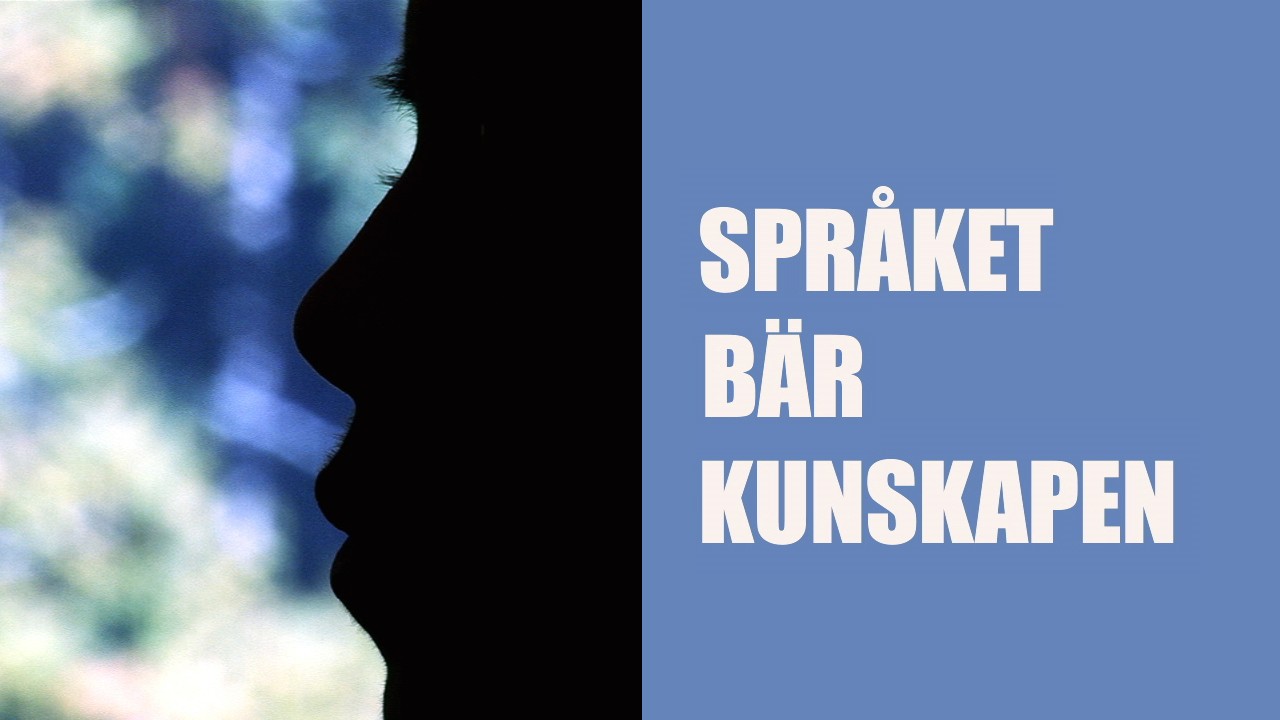 Språket bär kunskapen  UR Play