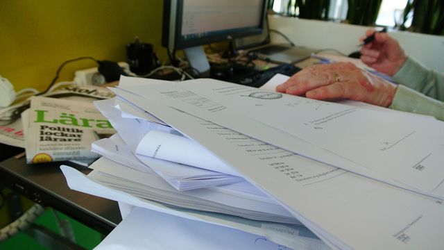 Skolministeriet : Inför valet: De överbelastade lärarna