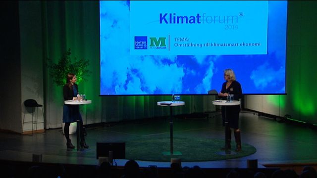 UR Samtiden - Klimatforum 2014 : Var står vi i klimatfrågan i dag?