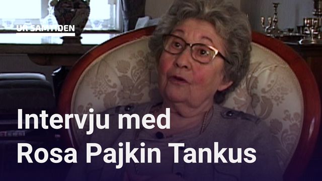 UR Samtiden - Förintelsens överlevande berättar : Rosa Pajkin Tankus - Utanför stod en norsk polis