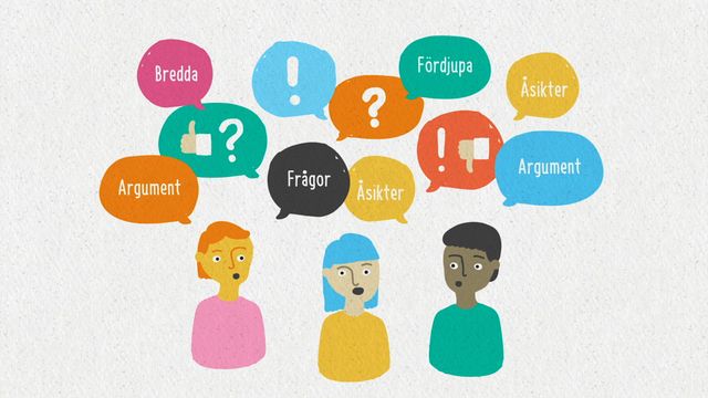Förstå kunskapskraven : Att föra en diskussion framåt