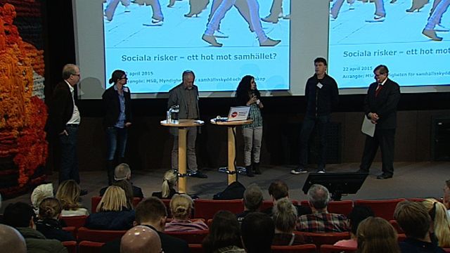 UR Samtiden - Är sociala risker ett hot mot samhället? : Panelsamtal om att identifiera och kartlägga sociala risker