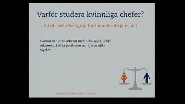 UR Samtiden - Kvinnliga chefers arbetsförhållanden, karriär och hälsa
