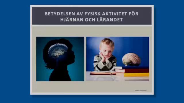 UR Samtiden - Fysisk aktivitet förbättrar skolresultatet