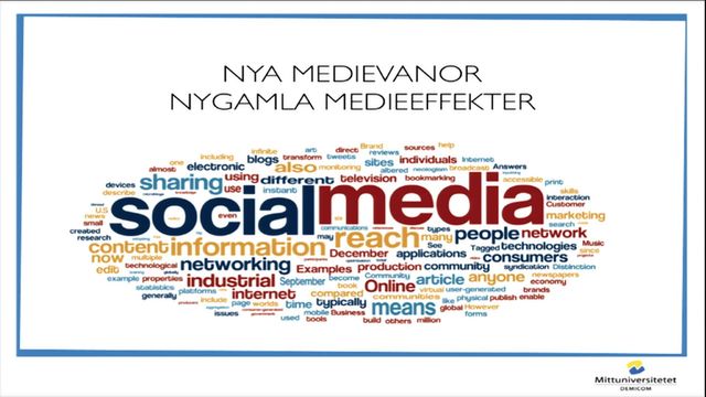 UR Samtiden - Journalistiken och mediernas makt : Nya medievanor och nygamla effekter