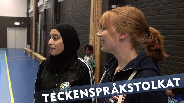 Makt hos mig - teckenspråkstolkat : Sara och Annie Lööf