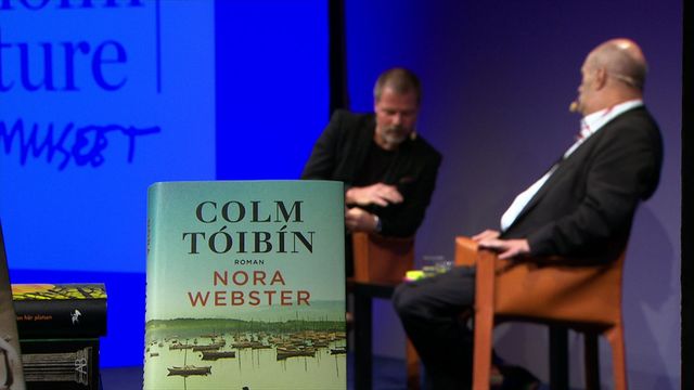 UR Samtiden - Stockholm Literature 2015 : Colm Tóibín + Kristoffer Leandoer