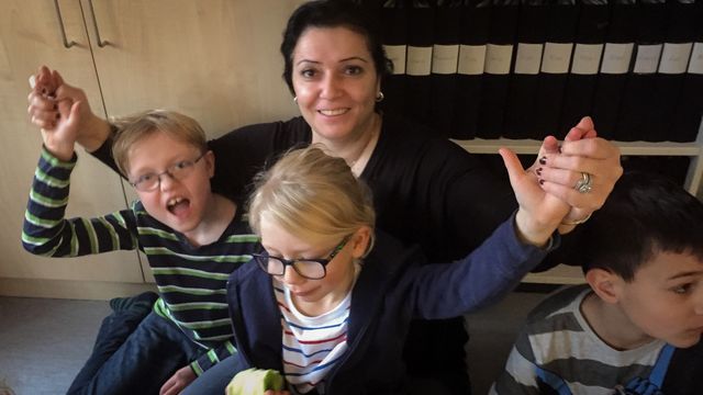 Lärarrummet : Enaam Alsaffouri är lärare från Syrien