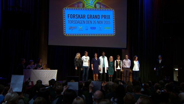 UR Samtiden - Forskar-Grand Prix 2015 : Forskar-Grand Prix 2015