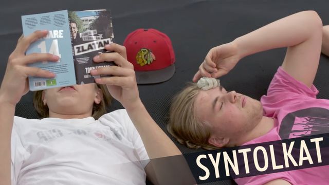 Ordet är mitt - syntolkat : Läsmatchen