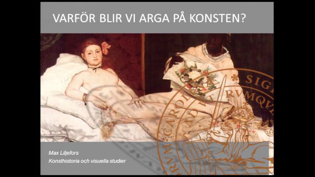 UR Samtiden - Humanist- och teologdagarna 2016 : Varför blir vi arga på konsten?