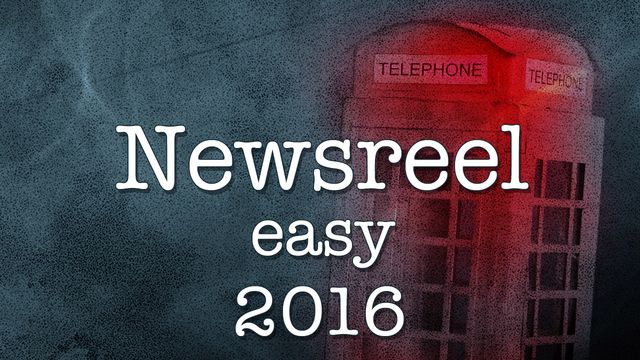 Newsreel Easy : 2016-10-08