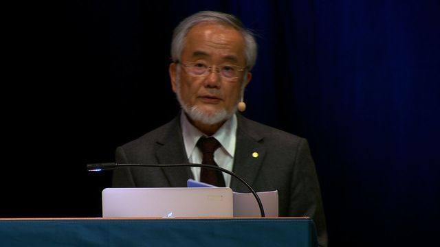 UR Samtiden - Nobelföreläsningar 2016 : Yoshinori Ohsumi, medicin