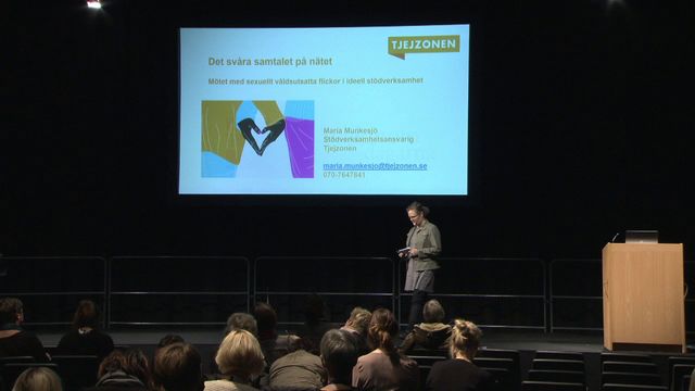 UR Samtiden - Socionomdagarna 2016 : Möte med sexuellt våldsutsatta flickor