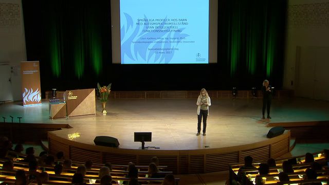 UR Samtiden - Specialpedagogikens dag 2017 : Språkliga profiler hos barn med autism