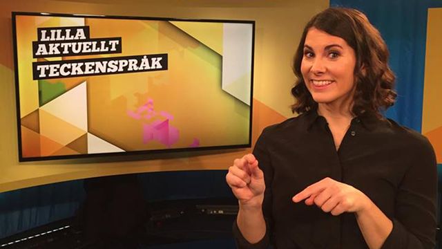 Lilla Aktuellt teckenspråk : 2017-12-01