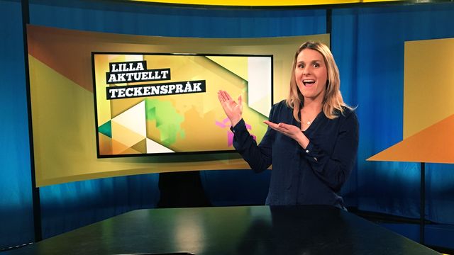 Lilla Aktuellt teckenspråk : 2017-12-08