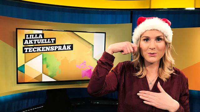 Lilla Aktuellt teckenspråk : 2017-12-15