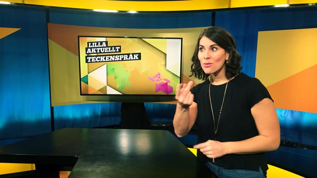 Lilla Aktuellt teckenspråk : 2017-11-10