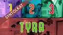 Ett, två, tre... Tyra! - syntolkat