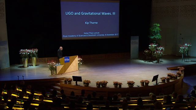 UR Samtiden - Nobelföreläsningar 2017 : Kip S Thorne, fysik