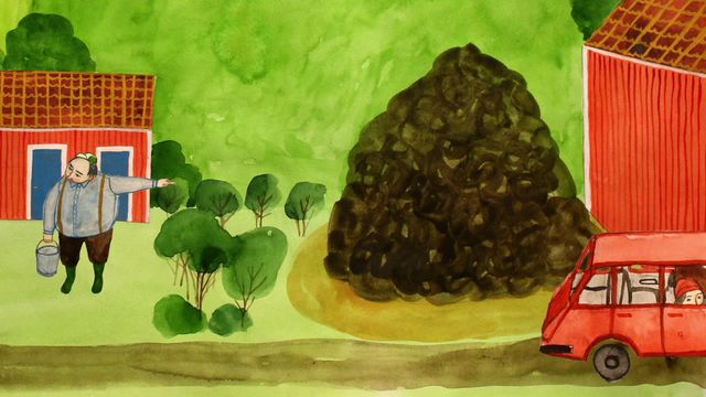 Godnattsagor - nordsamiska : En riktig bajshistoria